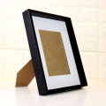 Wholesale custom high quality 11*14 wood black matted to fit 5*7 inch picture thicken frame picture frame